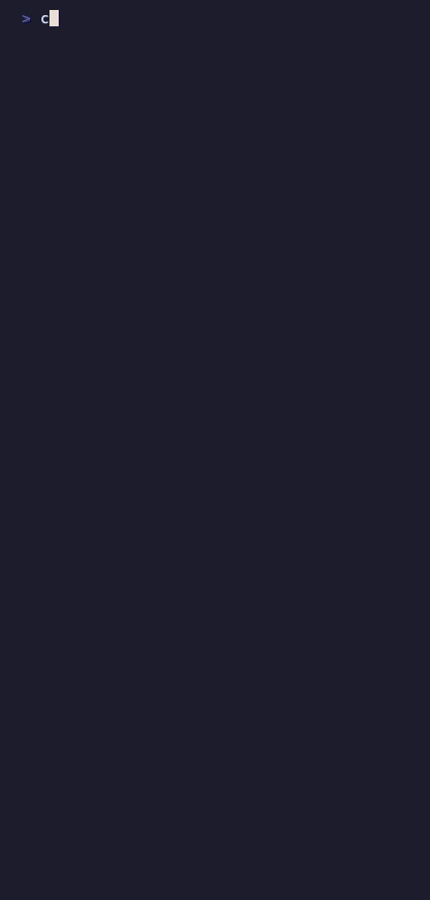 ccmux TUI in a phone-width (430px) terminal showing the narrow dashboard layout